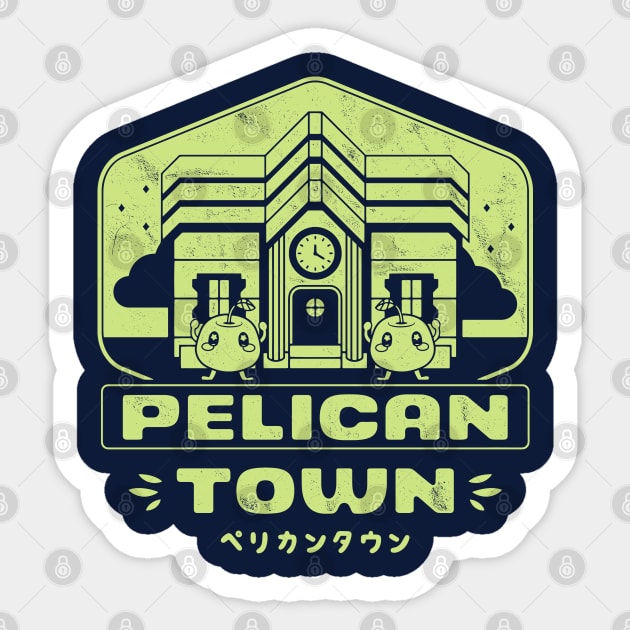 Pelican Town Emblem Sticker by Lagelantee